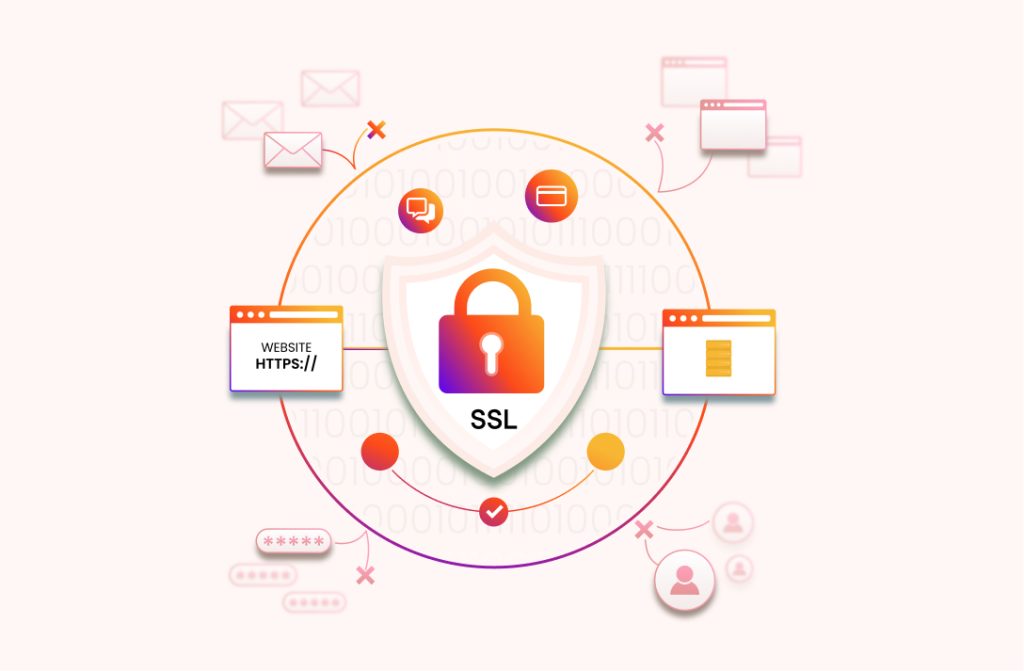 Visual guide on protecting your computer from hackers, highlighting the importance of website security.