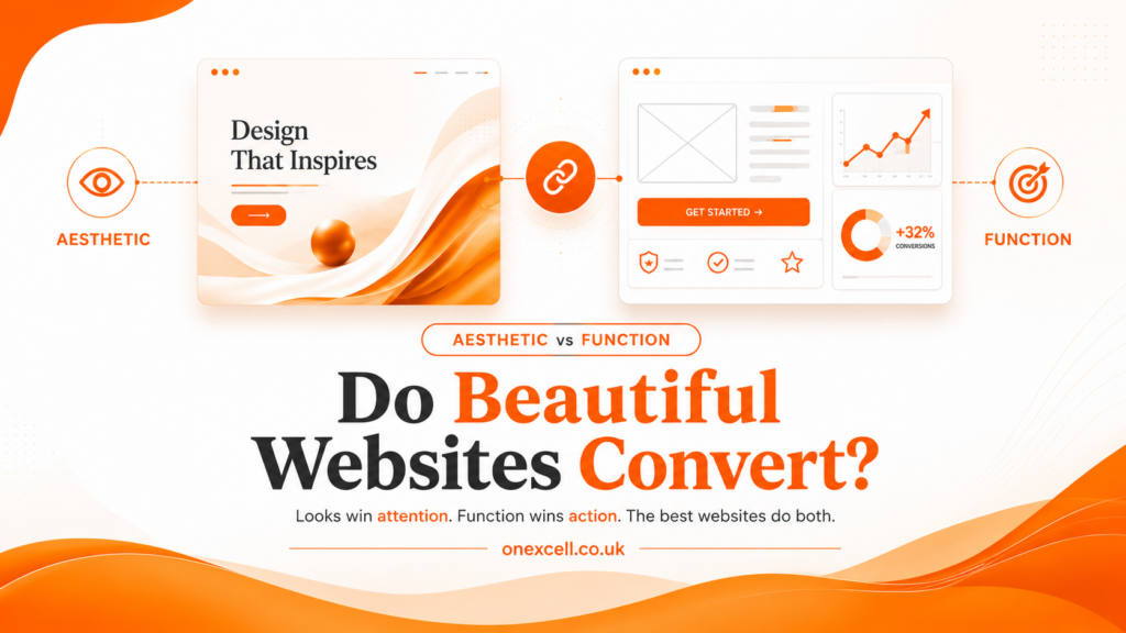 Aesthetic vs Function Do Beautiful Websites Convert