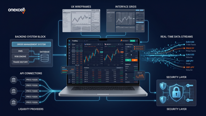 How are Forex trading websites designed and developed