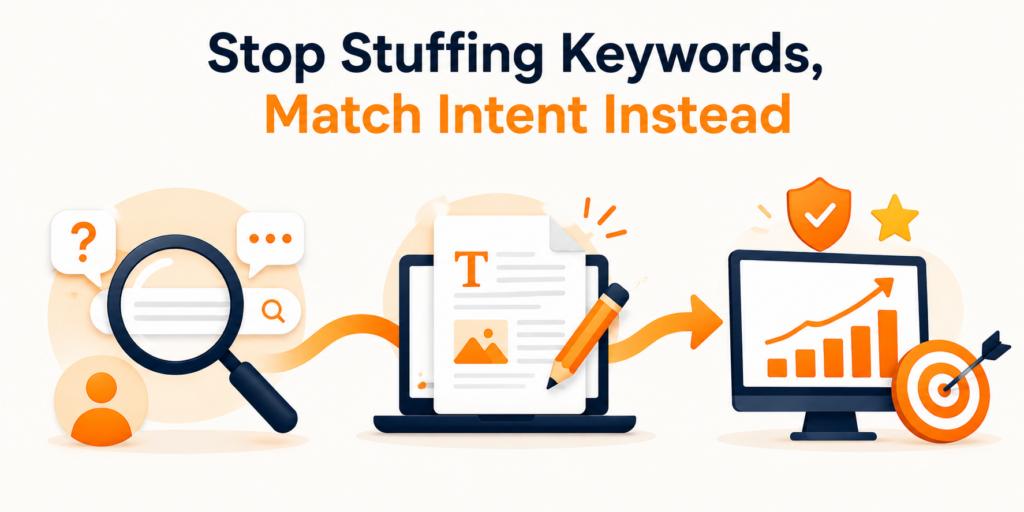 Stop Stuffing Keywords, Match Intent Instead