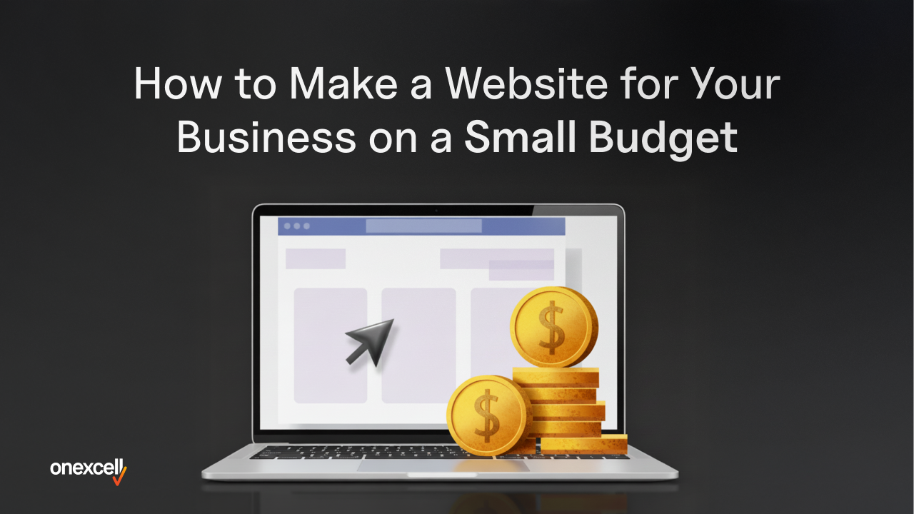 how to make a website for your business on a small budget