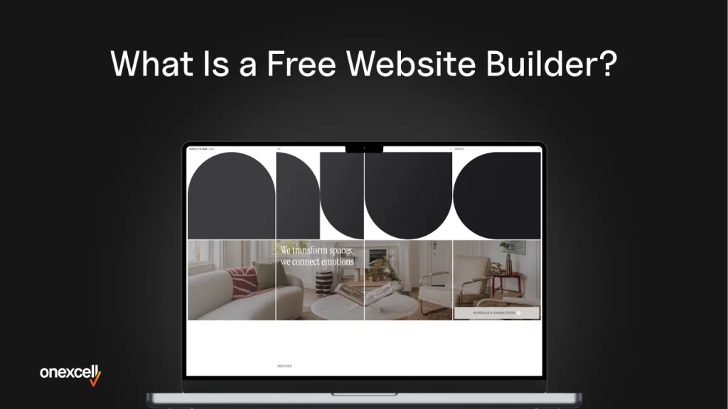 what is a free website builder?